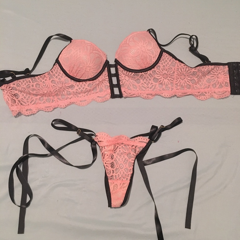 Pink Lingerie Set